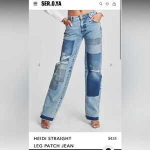SER.O.YA Heidi Patch Jeans